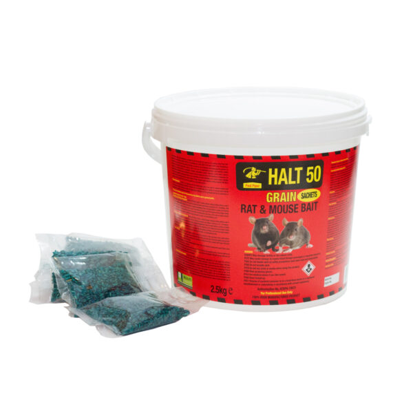 Rat Bait - Grain in Sachets 2.5Kg (50 x 50g)